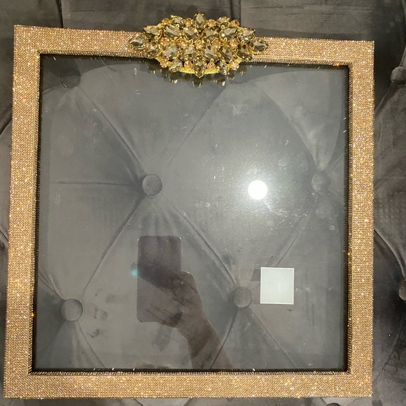 Swarovski crystal picture frame 13”x13” - Picture 7 of 9
